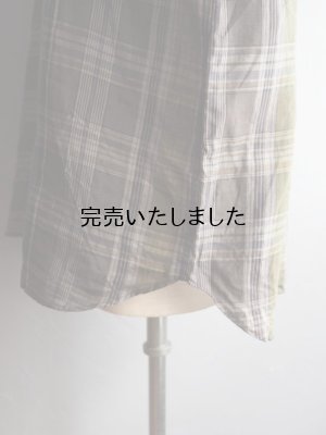 画像18: ENDS and MEANS(エンズアンドミーンズ) Band Caller Shirts グリーンチェック