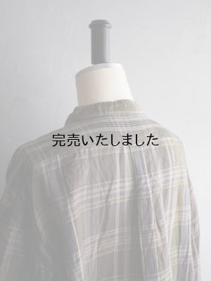 画像20: ENDS and MEANS(エンズアンドミーンズ) Band Caller Shirts グリーンチェック