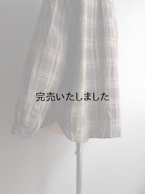 画像22: ENDS and MEANS(エンズアンドミーンズ) Band Caller Shirts グリーンチェック