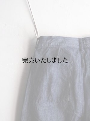 画像18: Still By Hand(スティルバイハンド) インボックスプリーツ10オンスデニムパンツ ネイビー