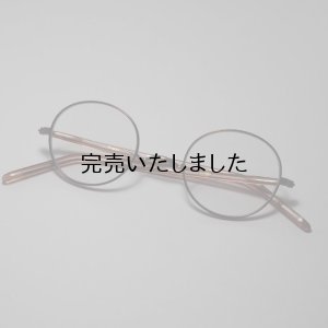 画像2: kearny eye wear(カーニーアイウェア) peaks clear brown(clear lens)