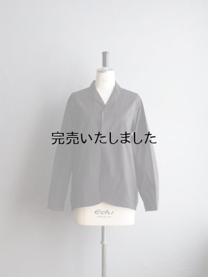 画像7: Style Craft Wardrobe(スタイルクラフトワードローブ) SHIRCKET cotton linen typewriter BLACK