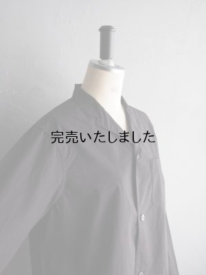 画像13: Style Craft Wardrobe(スタイルクラフトワードローブ) SHIRCKET cotton linen typewriter BLACK