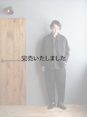 画像25: Style Craft Wardrobe(スタイルクラフトワードローブ) SHIRCKET cotton linen typewriter BLACK