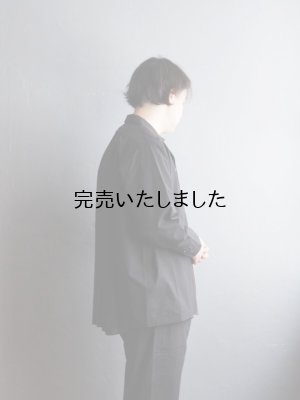 画像5: Style Craft Wardrobe(スタイルクラフトワードローブ) SHIRCKET cotton linen typewriter BLACK