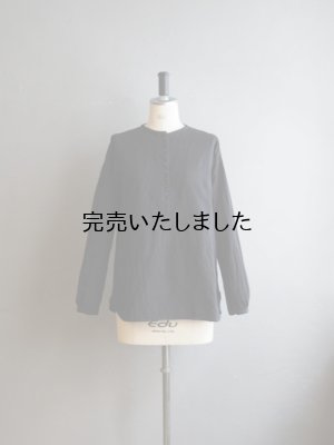 画像5: jujudhau(ズーズーダウ) 12BUTTON-12ボタン(2)-LINEN COTTON BLACK