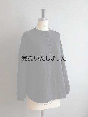 画像8: jujudhau(ズーズーダウ) 12BUTTON-12ボタン(2)-LINEN COTTON BLACK