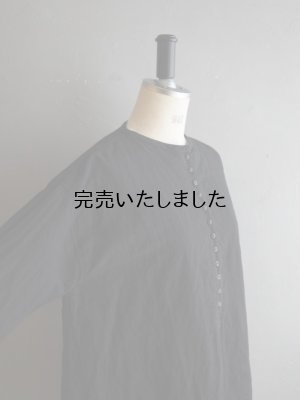 画像11: jujudhau(ズーズーダウ) 12BUTTON-12ボタン(2)-LINEN COTTON BLACK