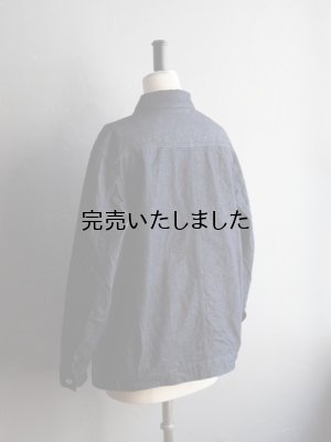 画像18: Still By Hand(スティルバイハンド) 10オンスデニムジャケット ネイビー