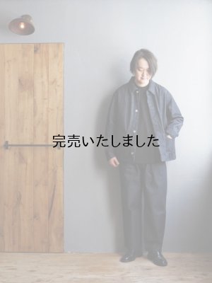 画像23: Still By Hand(スティルバイハンド) 10オンスデニムジャケット ネイビー