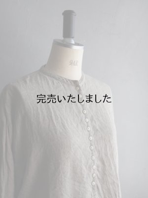 画像10: jujudhau(ズーズーダウ) 12BUTTON SHIRTS-12ボタンシャツ-リネンナチュラル
