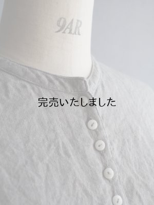 画像11: jujudhau(ズーズーダウ) 12BUTTON SHIRTS-12ボタンシャツ-リネンナチュラル