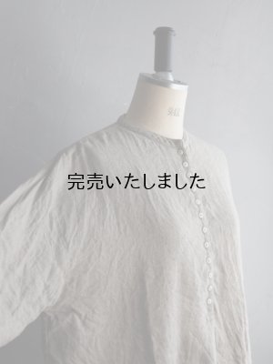 画像12: jujudhau(ズーズーダウ) 12BUTTON SHIRTS-12ボタンシャツ-リネンナチュラル