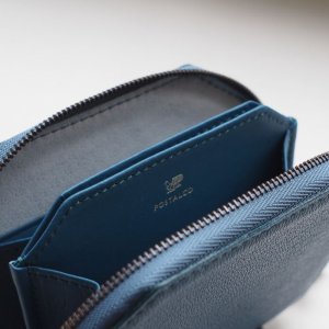 画像7: POSTALCO(ポスタルコ) KettleZipper Wallet Thin-ケトルジッパーウォレット-シンサイズ Slate Blue