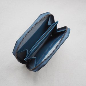 画像6: POSTALCO(ポスタルコ) KettleZipper Wallet Thin-ケトルジッパーウォレット-シンサイズ Slate Blue