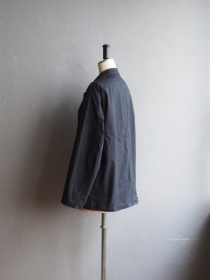 画像7: Still By Hand(スティルバイハンド) ガーメントダイ2Bジャケット インクブラック