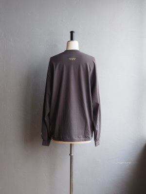 画像6: ENDS and MEANS(エンズアンドミーンズ) PRIN CIPIUM L/S Tee チャコール