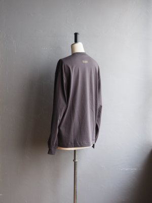 画像7: ENDS and MEANS(エンズアンドミーンズ) PRIN CIPIUM L/S Tee チャコール