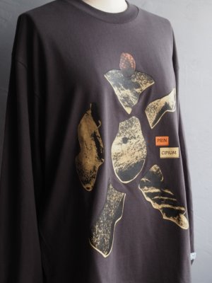 画像12: ENDS and MEANS(エンズアンドミーンズ) PRIN CIPIUM L/S Tee チャコール