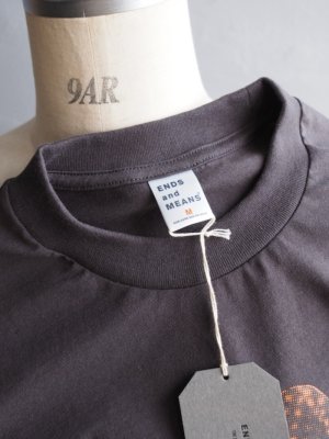 画像22: ENDS and MEANS(エンズアンドミーンズ) PRIN CIPIUM L/S Tee チャコール