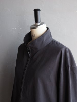 画像12: Still By Hand(スティルバイハンド) ハーフジップハイネックアノラック チャコール