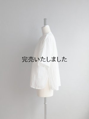 画像5: jujudhau(ズーズーダウ) P.O.HENRY-プルオーバーヘンリー- リネンコットンホワイト