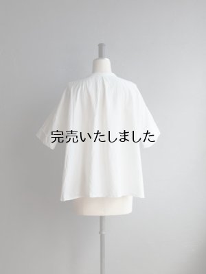 画像6: jujudhau(ズーズーダウ) P.O.HENRY-プルオーバーヘンリー- リネンコットンホワイト