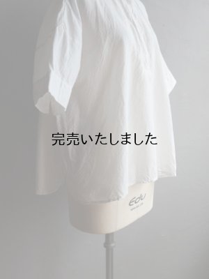 画像12: jujudhau(ズーズーダウ) P.O.HENRY-プルオーバーヘンリー- リネンコットンホワイト