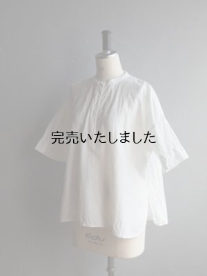 画像15: jujudhau(ズーズーダウ) P.O.HENRY-プルオーバーヘンリー- リネンコットンホワイト