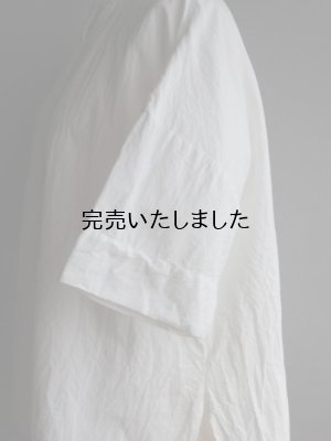 画像16: jujudhau(ズーズーダウ) P.O.HENRY-プルオーバーヘンリー- リネンコットンホワイト