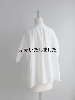 画像18: jujudhau(ズーズーダウ) P.O.HENRY-プルオーバーヘンリー- リネンコットンホワイト