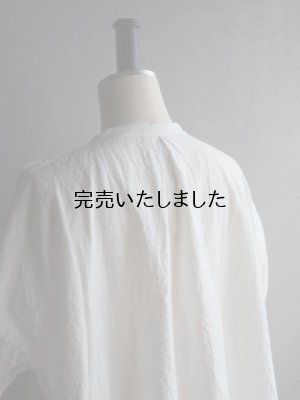 画像19: jujudhau(ズーズーダウ) P.O.HENRY-プルオーバーヘンリー- リネンコットンホワイト