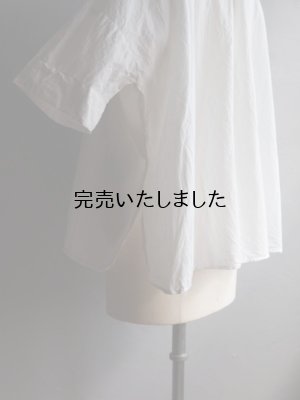 画像22: jujudhau(ズーズーダウ) P.O.HENRY-プルオーバーヘンリー- リネンコットンホワイト