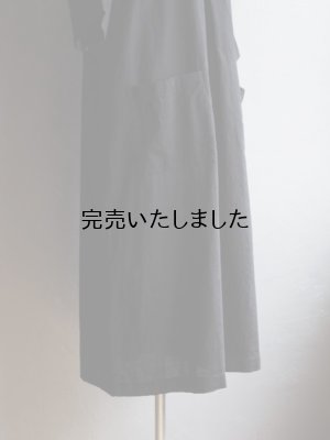 画像13: jujudhau(ズーズーダウ) P.O.DRESS-プルオーバードレス- ブラック
