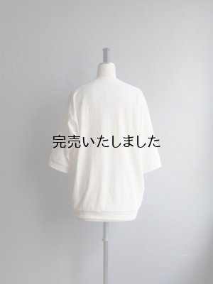 画像3: Style Craft Wardrobe(スタイルクラフトワードローブ) T-SWEATER 1/2 オフホワイト