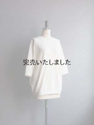 画像5: Style Craft Wardrobe(スタイルクラフトワードローブ) T-SWEATER 1/2 オフホワイト