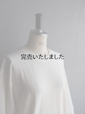 画像7: Style Craft Wardrobe(スタイルクラフトワードローブ) T-SWEATER 1/2 オフホワイト