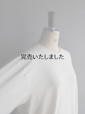 画像9: Style Craft Wardrobe(スタイルクラフトワードローブ) T-SWEATER 1/2 オフホワイト