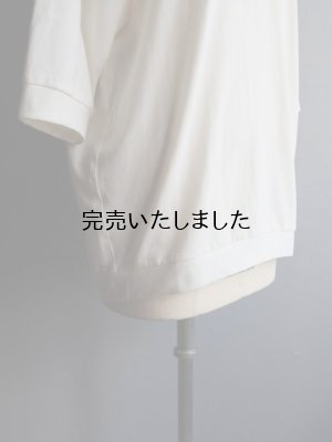 画像10: Style Craft Wardrobe(スタイルクラフトワードローブ) T-SWEATER 1/2 オフホワイト