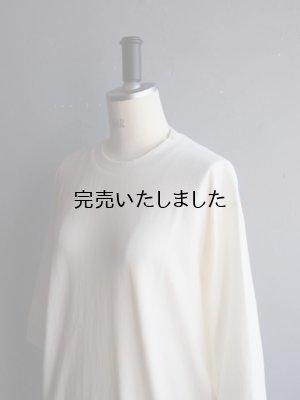 画像11: Style Craft Wardrobe(スタイルクラフトワードローブ) T-SWEATER 1/2 オフホワイト