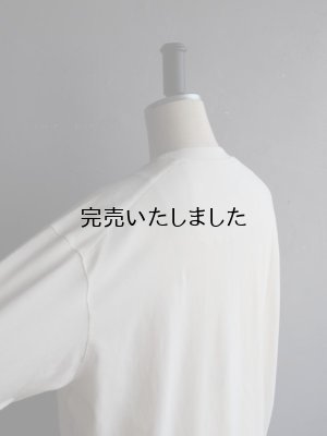 画像16: Style Craft Wardrobe(スタイルクラフトワードローブ) T-SWEATER 1/2 オフホワイト