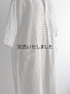 画像21: 【再入荷】jujudhau(ズーズーダウ) P.O.DRESS-プルオーバードレス- ギンガムチェック