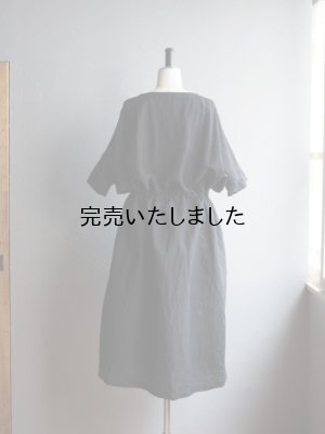 画像7: jujudhau(ズーズーダウ) KINCHAKU DRESS-キンチャクドレス- リネンコットンブラック