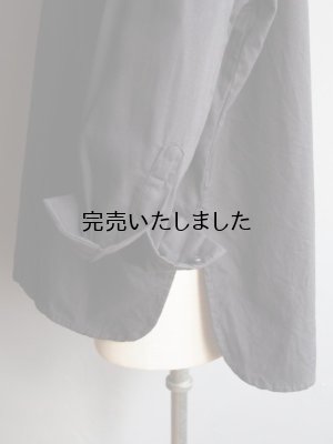 画像16: jujudhau(ズーズーダウ) STAND COLLAR SHIRTS-スタンドカラーシャツ-コットンブラック
