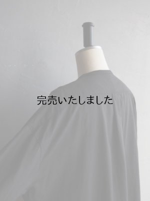 画像20: jujudhau(ズーズーダウ) STAND COLLAR SHIRTS-スタンドカラーシャツ-コットンブラック
