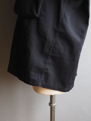 画像20: Still By Hand(スティルバイハンド) ポリエステル製品染めWポケットシャツジャケット ブラックネイビー