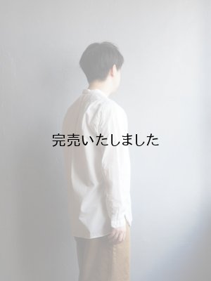 画像2: Style Craft Wardrobe(スタイルクラフトワードローブ) SHIRTS #6 コットンホワイト