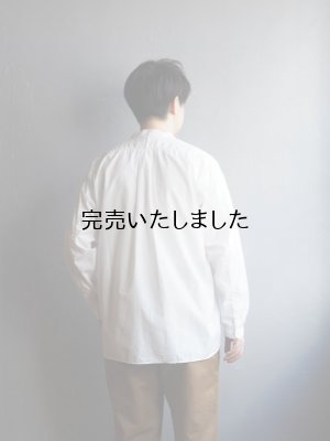 画像3: Style Craft Wardrobe(スタイルクラフトワードローブ) SHIRTS #6 コットンホワイト