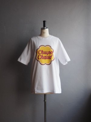 画像1: ATELIER AMELOT-アトリエアメロ CHUIPA CHAUD Tシャツ ホワイト