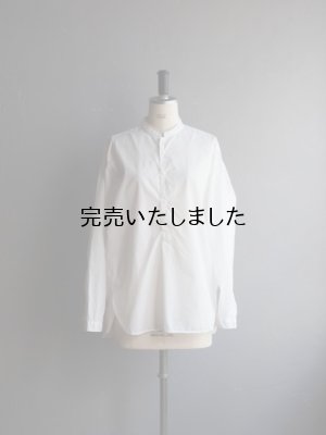 画像4: Style Craft Wardrobe(スタイルクラフトワードローブ) SHIRTS #6 コットンホワイト